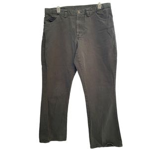 U. S. Forest Service Olive Green Jeans Straight Leg Sz 14
